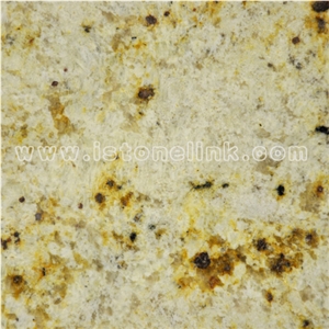 Colonial Cream, Brushed Granite Slab