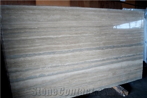 Develi Silver Travertine Slabs