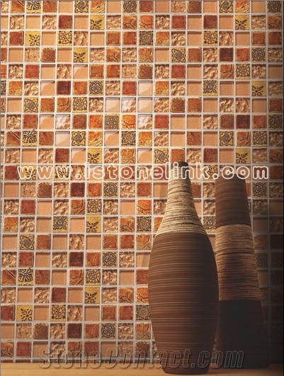 Glass Mosaic Wall Tile