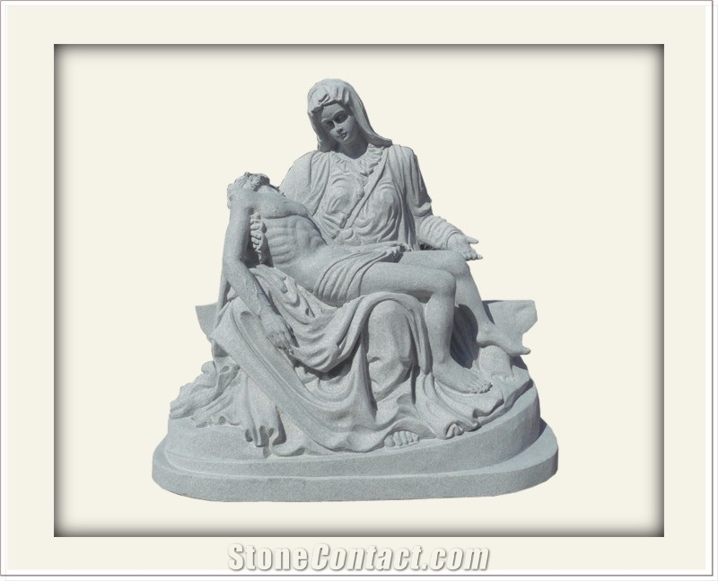 Ceremonial Sculptures, Kitledge Gray Grey Granite Sculptures