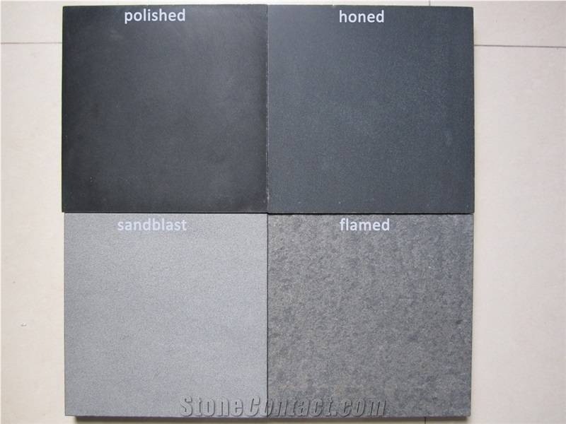 Ocean Blue Various Finished Methods, Ocean Blue Basalt Tiles