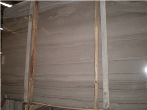 YD Wooden Grain Marble Slabs, Grey Wooden Vein Marble Slabs