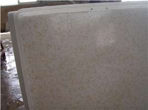 Yellow in White Crystallized Stone Slabs and Tiles Yellow in White Crystallized Stone Slabs and Tiles