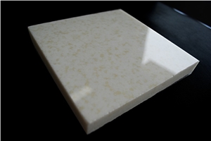 Yellow in White Crystallized Stone Slabs and Tiles
