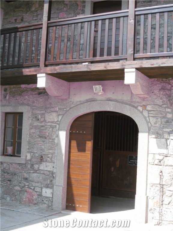Repen Povir Limestone Arches, Entrance, Portals, Repen Povir Grey Limestone Arches