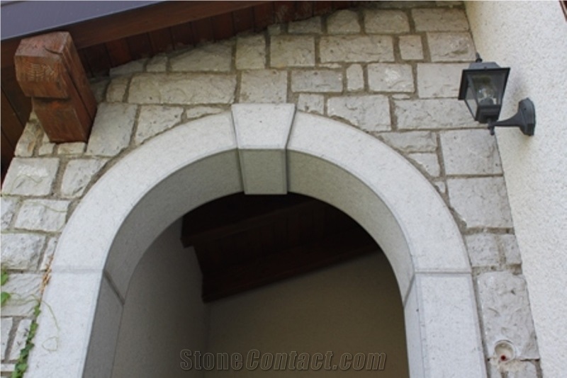 Repen Povir Limestone Arches, Entrance, Portals, Repen Povir Grey Limestone Arches