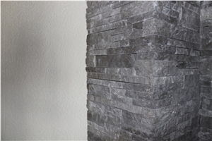 Repen Povir Limestone Wall Cladding, Repen Povir Grey Limestone Wall Cladding