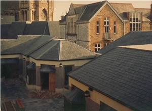 Hand-made Natural Delabole Slate Roofing, Delabole Blue Slate Roof Tiles