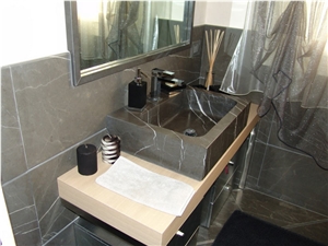 Grigio Oriente Limestone Bathrrom Design, Grigio Oriente Grey Limestone Bath Design Grigio Oriente Limestone Bathrrom Design, Grigio Oriente Grey Limestone Bath Design