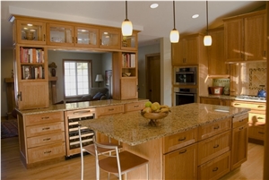Giallo Vincenza Granite Countertop, Giallo Vicenza Yellow Granite Countertop