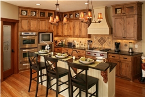 India Copper Brown Granite Countertop