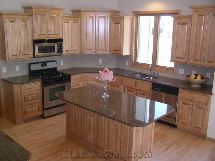 Tropic Brown Granite Countertop, Tropical Brown Granite Countertop