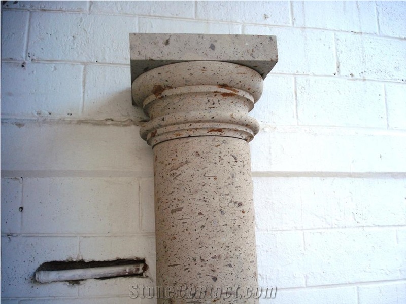 Cantera Carved Columns, Pinon Cantera Columns