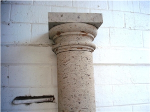 Cantera Carved Columns, Pinon Cantera Columns