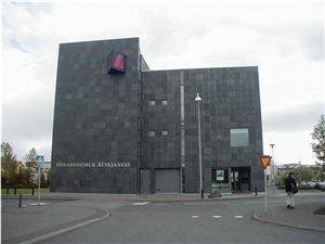 Brazil Grey Slate Facade Walling