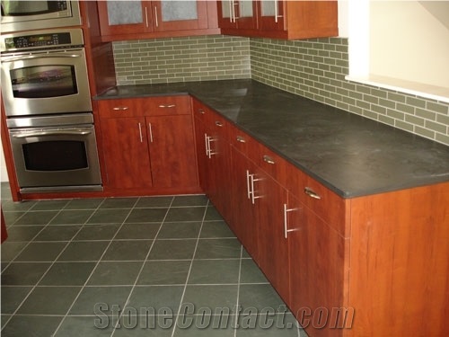 Preta Ardosia Slate Countertop, Preta Ardosia Black Slate Countertop