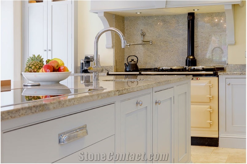 Sensa Australia Granite Countertop, Sensa White Granite Countertop