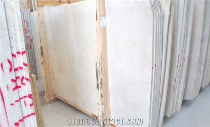Burdur Beige Marble Slabs, Tiles