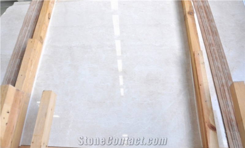 Burdur Beige Marble Slabs, Tiles