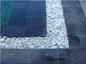 Black Lavastone Swimming Pool Edging, Decking, Temple Lavastone Black Basalt Pool Coping