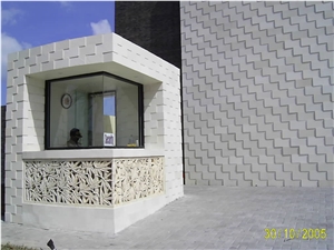 White Sandstone Wall Cladding, China White Sandstone Wall White Sandstone Wall Cladding, China White Sandstone Wall