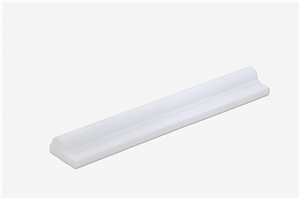 Thassos Marble Ogee Trim Honed, Thassos White Marble Trim