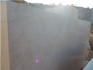 Bartu Light Beige Marble Blocks, Isparta Cream Beige Marble Block