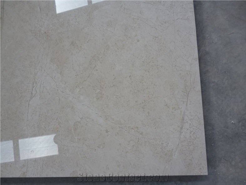 Bartu Light Beige Marble Tiles, Isparta Cream Beige Marble Tiles