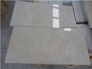 Bartu Light Beige Marble Tiles, Isparta Cream Beige Marble Tiles