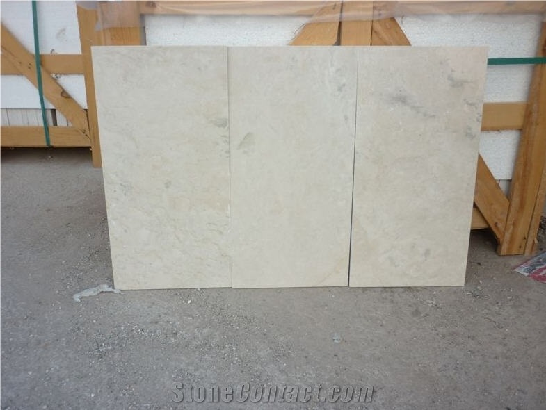 Crema Bare Marble Tiles, Turkey Beige Marble