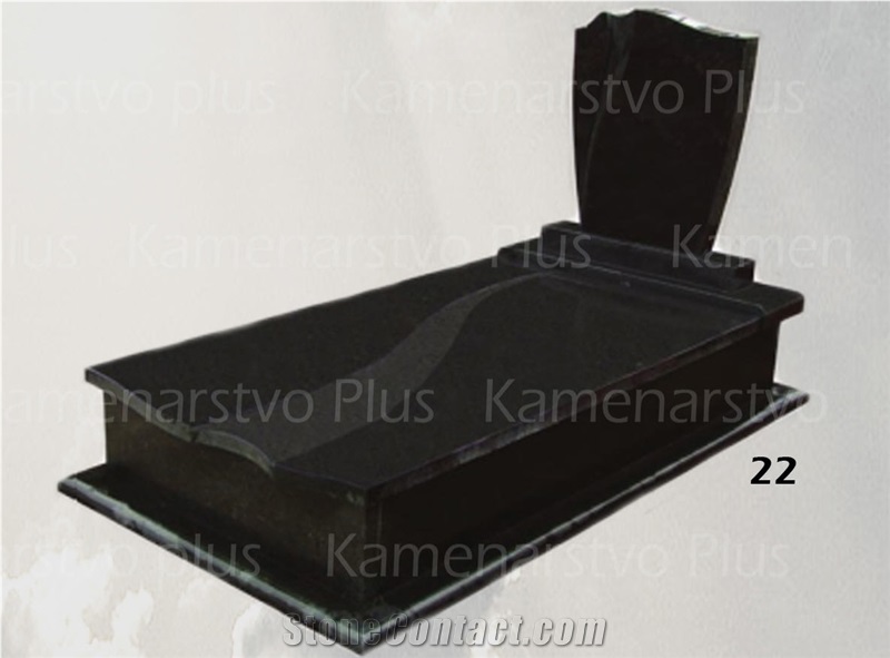 Absolute Black Granite Monument