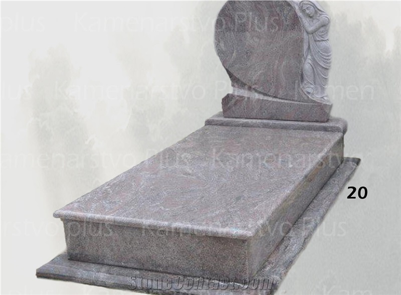 Juparana India Granite Monument