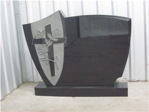 Shanxi Black Granite Headstone