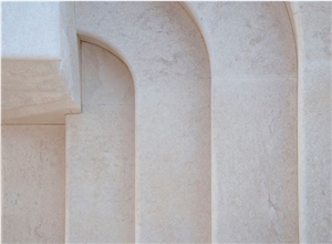 Avorio Argento Limestone Steps, Stairs, Avorio Argento Beige Limestone Stairs