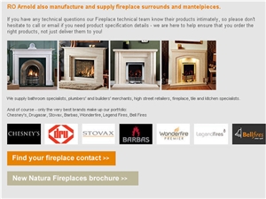 Beige Limestone Fireplaces