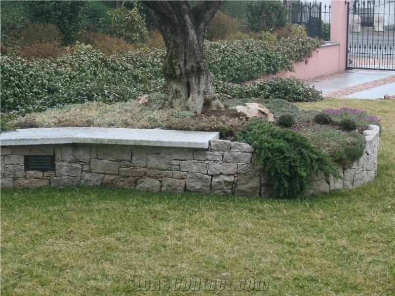 Rosa Baveno Granite Bench, Rosa Baveno Pink Granite Bench