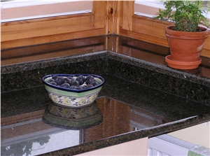 Sapphire Brown Granite Kitchen Countertop