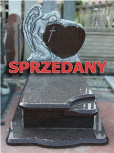 Star Ruby Granite Monument, Star Ruby Brown Granite Monument