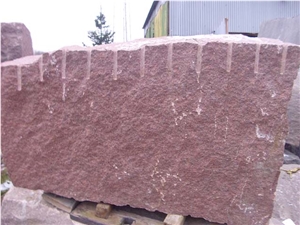 Vanga Red Granite Blocks