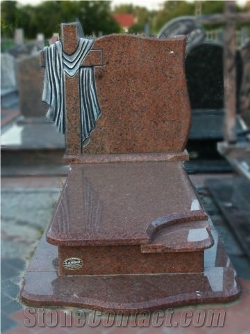 Vanga Red Granite Monument