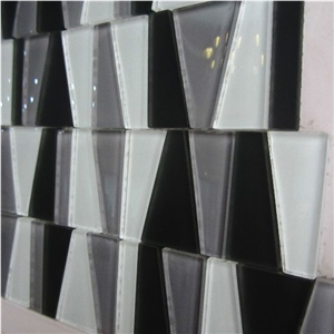 Irregular Glass Mosaic for Bathroom