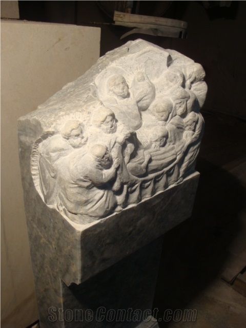 Koimesis - Tiger Skin Marble Relief, Tiger Skin Grey Marble Relief