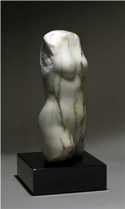Dolcezza Statue in Paonazzo Marble
