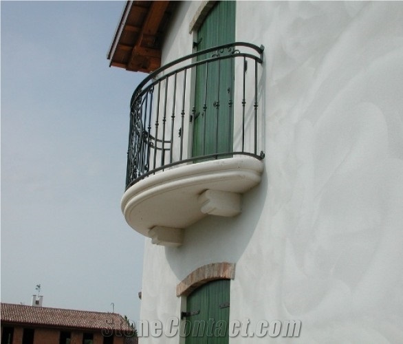 Beige Limestone Building Stone, Facade, Arches, Nocciolato Chiaro Beige Limestone Building Stone