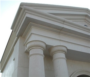 Mausoleum in Pietra Di Noto Limestone, Pietra Di Noto Beige Limestone Mausoleum, Columbarium