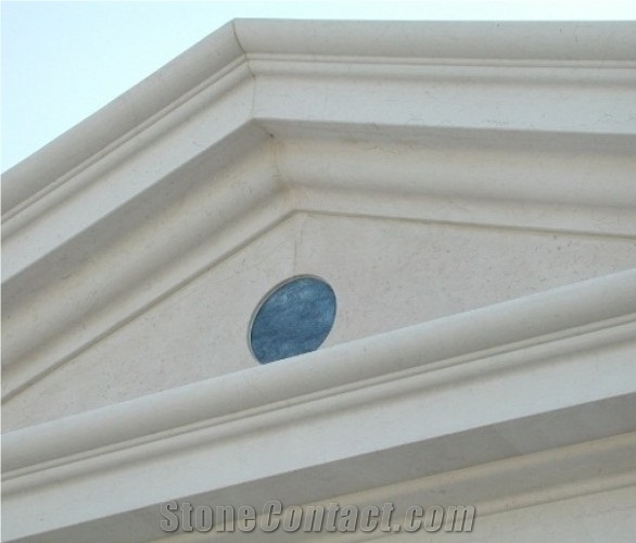 Mausoleum in Pietra Di Noto Limestone, Pietra Di Noto Beige Limestone Mausoleum, Columbarium