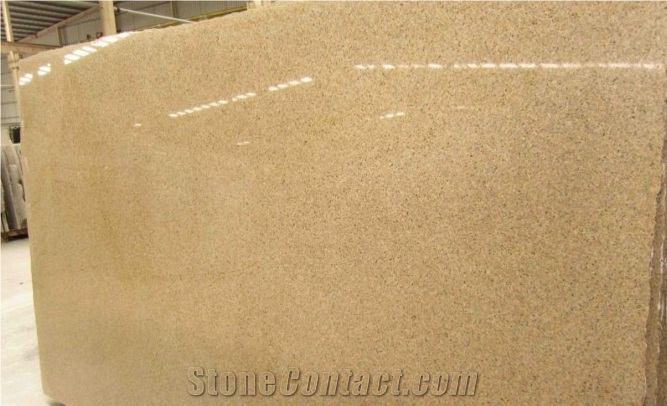 G682 China Rusty Yellow Tiles/Slabs, Polished Surface