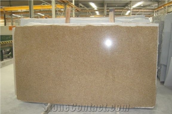 G682 China Rusty Yellow Tiles/Slabs, Polished Surface