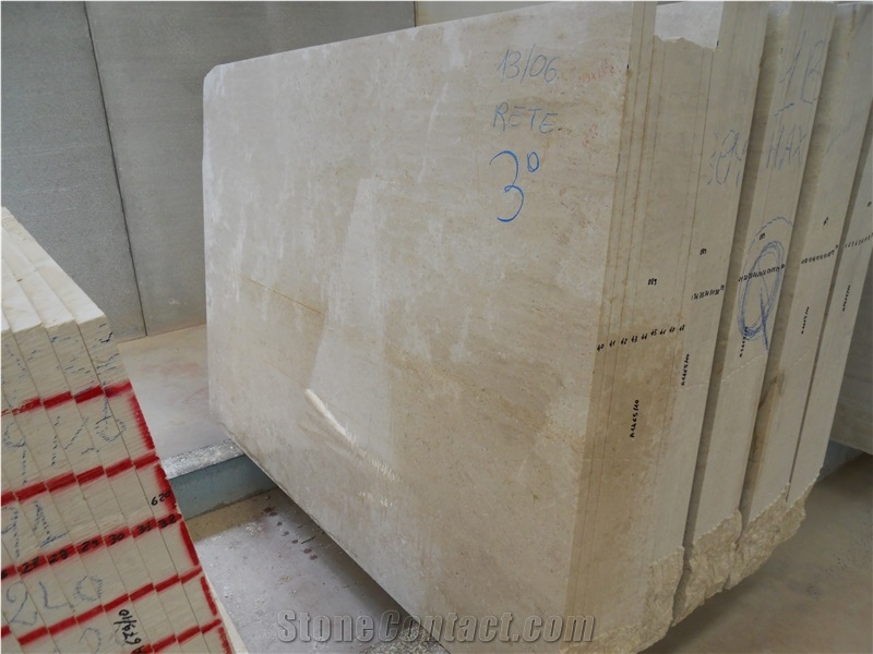Breccia Sarda (Daino) Blocks, Breccia Sarda Limestone Block