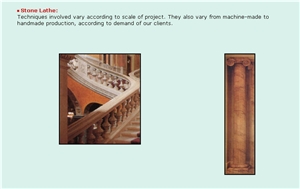 Architectural Stone Products, Ornamental Stone, Terrasanta Pink Marble Column